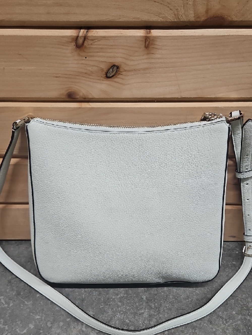 kate spade Pebbled Leather Crossbody with Front Zip - Picture 2 of 5